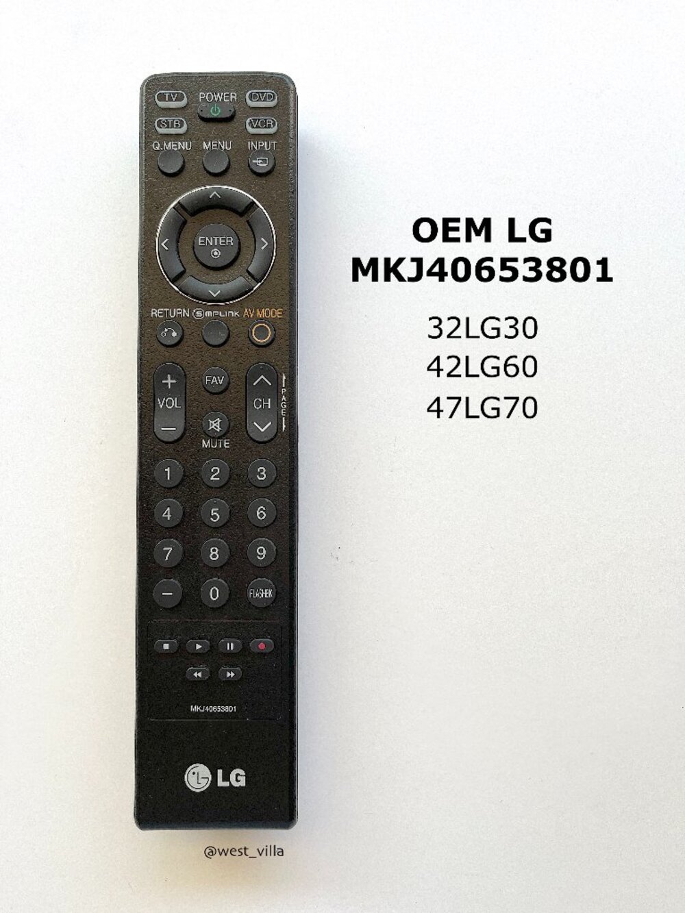 LG TV Remote Control